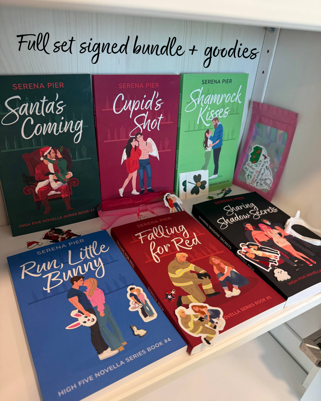 SIGNED full-set Bundle - High Five Novella Series Books 1-6