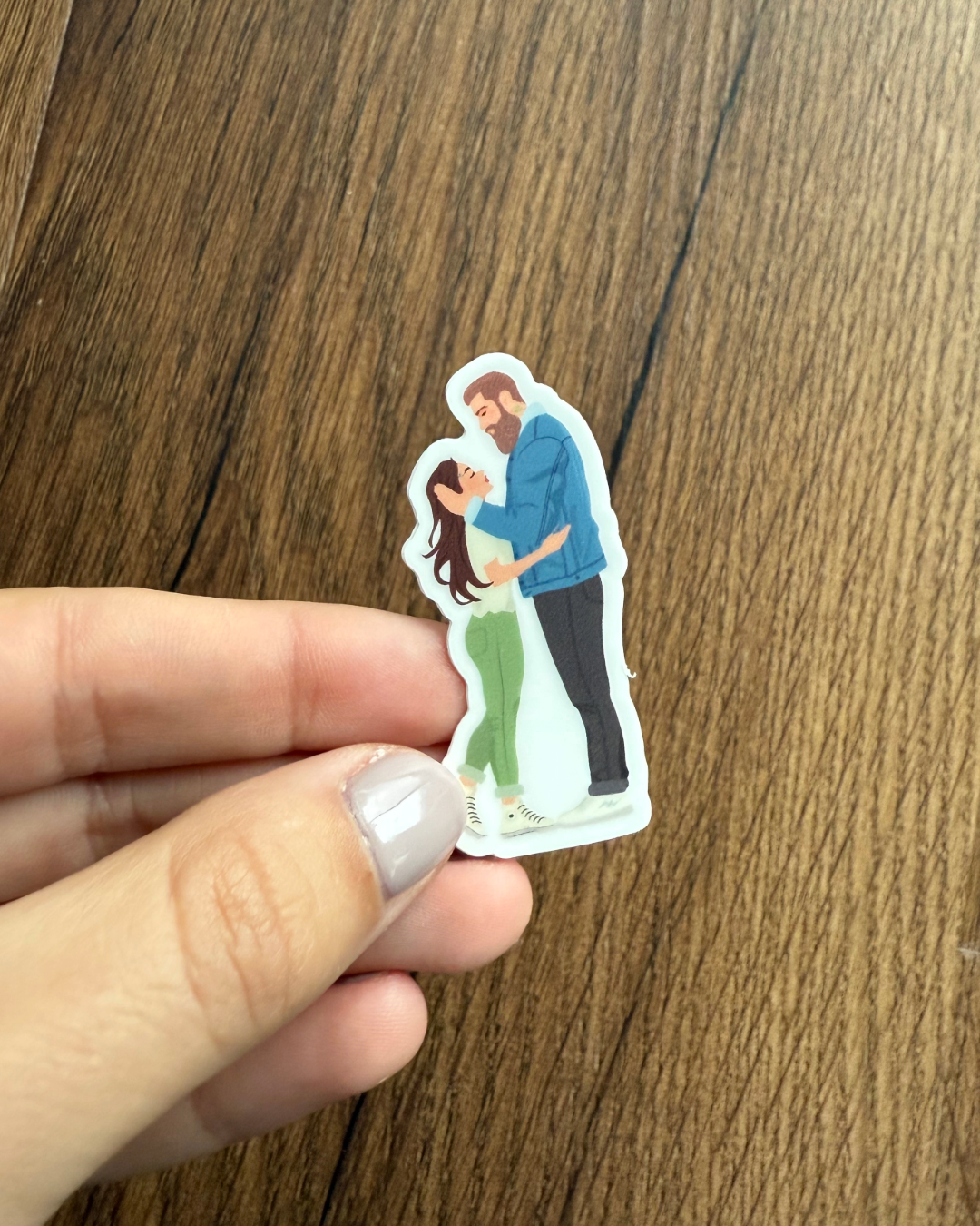 High Five Novella Couples - Stickers