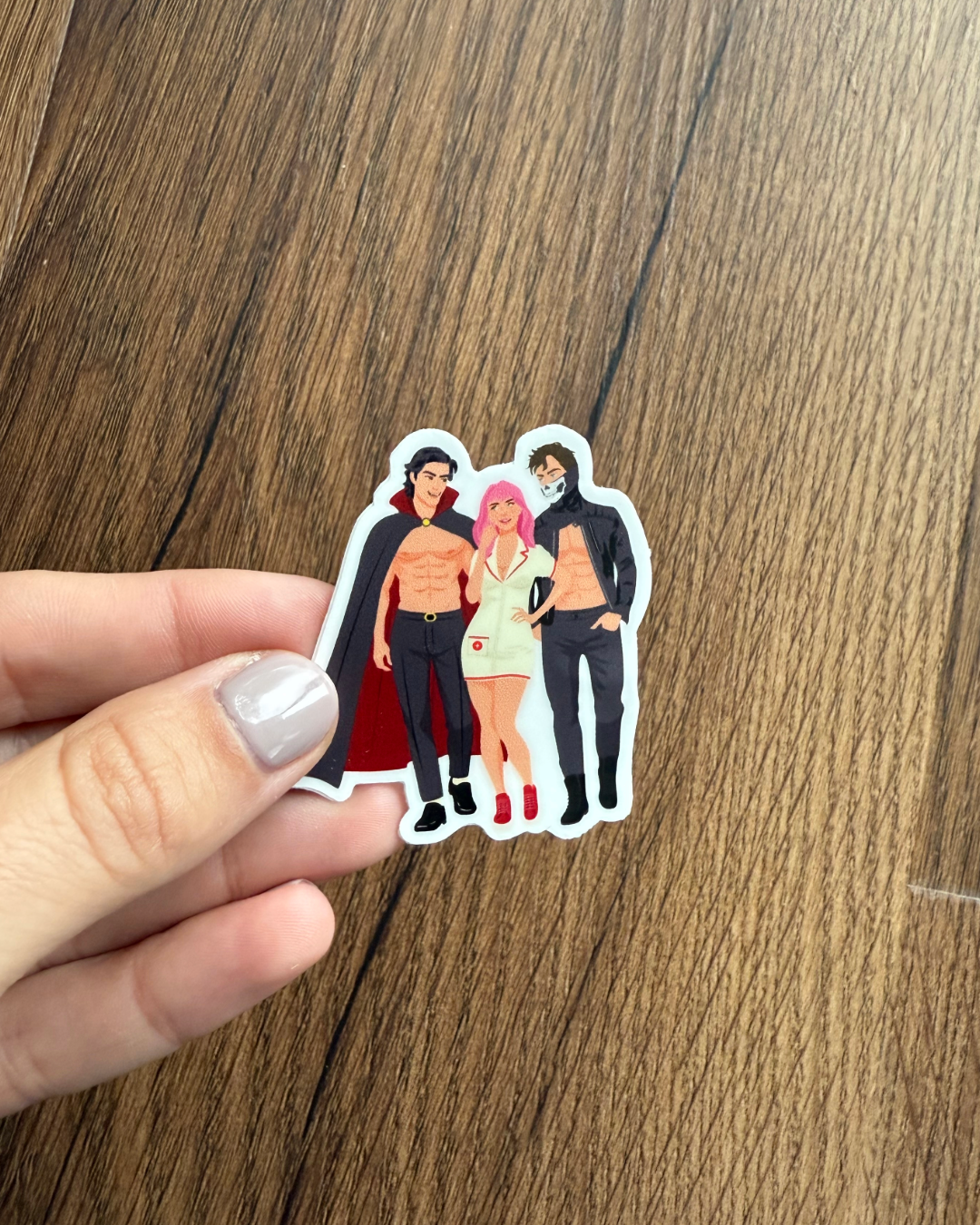 High Five Novella Couples - Stickers