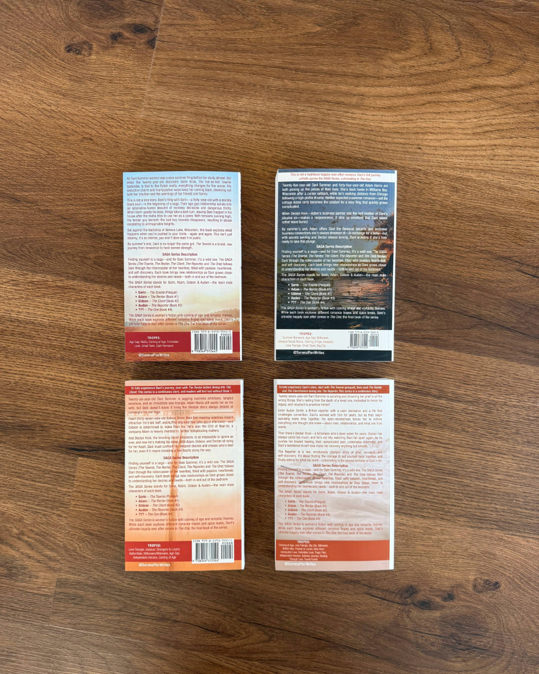 SAGA Series Paperback Print Signed Bundle